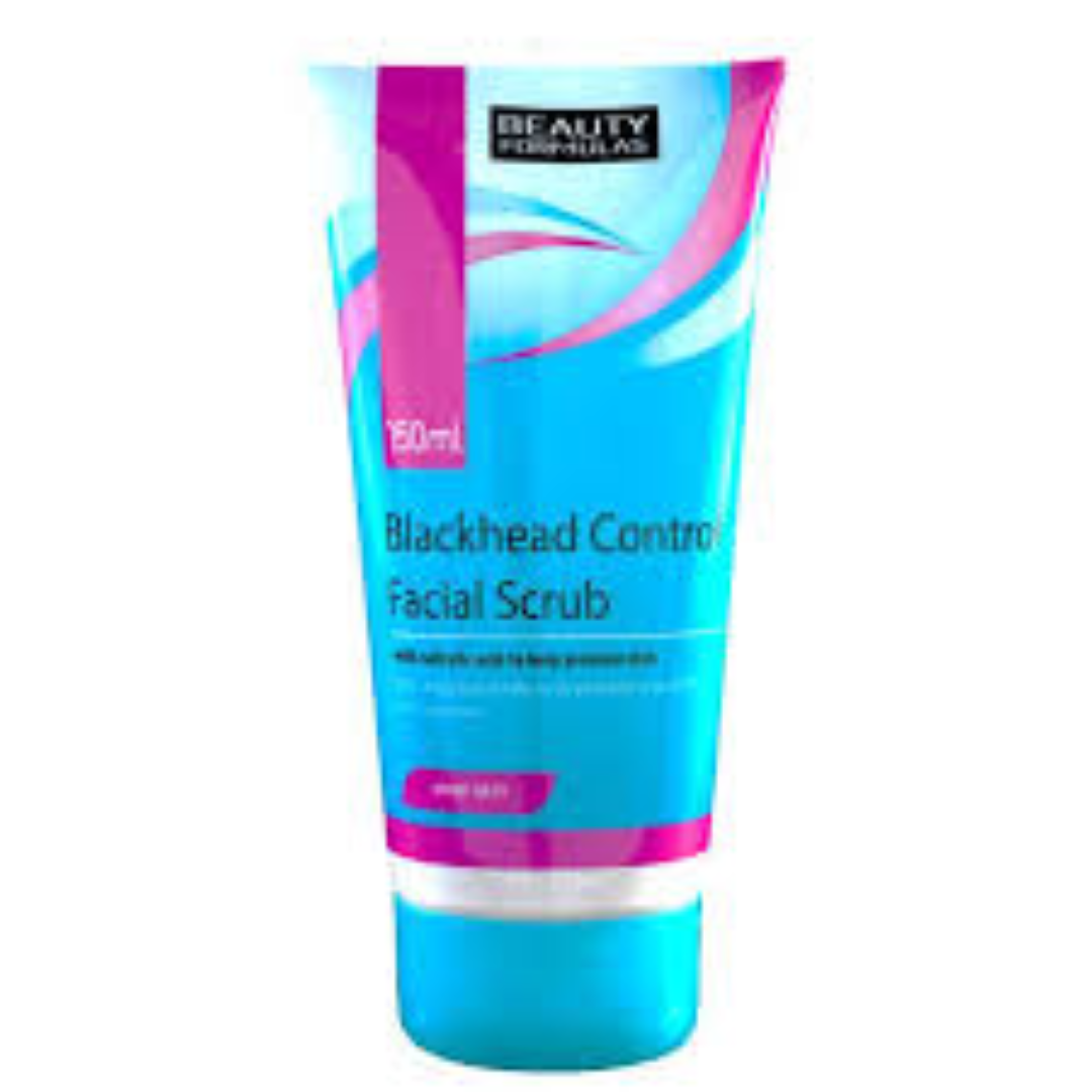 BEAUTY FORMULAS BLACK HEAD CTRL SCRUB 150ML